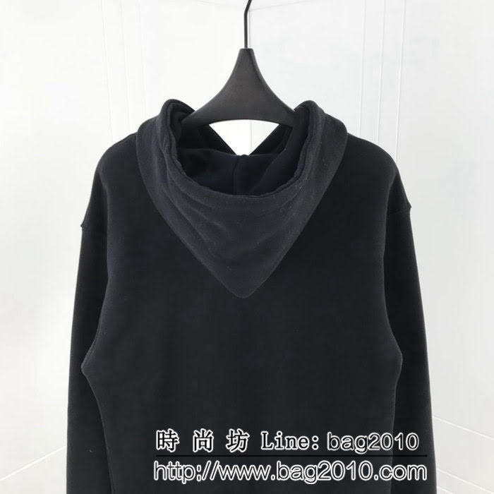 BALENCIAGA巴黎世家 18ss秋冬新款 粉色麥穗連帽衛衣 定制韓國毛圈布 內裏抓絨 原版複刻 os寬鬆版 男女同款 ydi2472